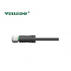 Соединитель для распределительной коробки VELLEDQ M12-F08T06-5.0TL/BK